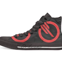 Inferno отряд Новинка Дизайн Повседневная парусиновая обувь на заказ Прямая