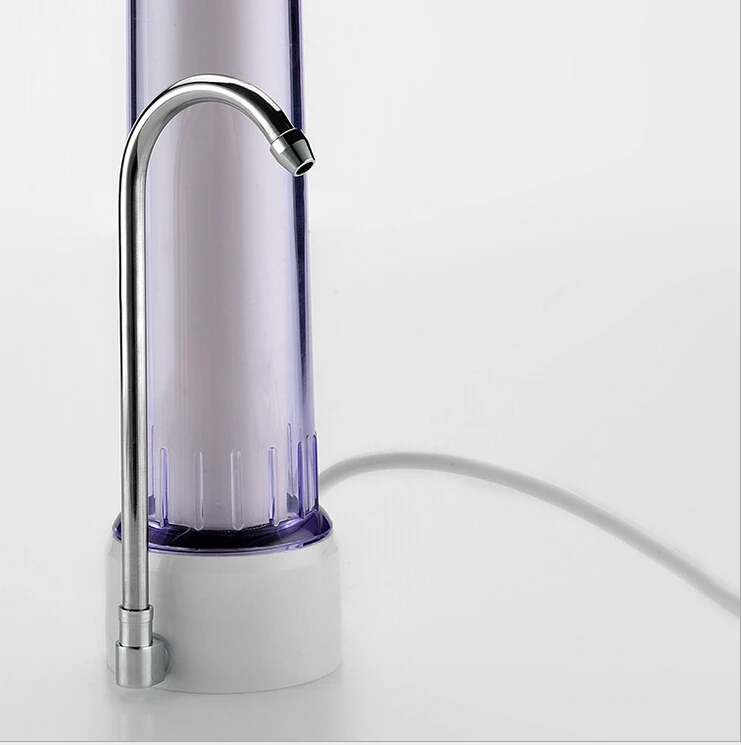 Умный столешница фильтр питьевой воды/очиститель с Керамическая свеча комбинированный фильтр, углеродный блок