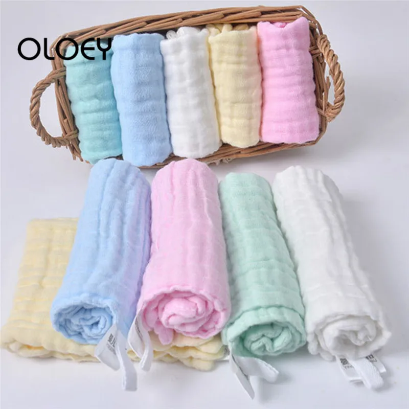 

Skin-friendly Candy Color Newborn Baby Stuff Bibs 95% Cotton Square Scarf Cleaning Towel Reusable Saliva Handkerchief burp cloth