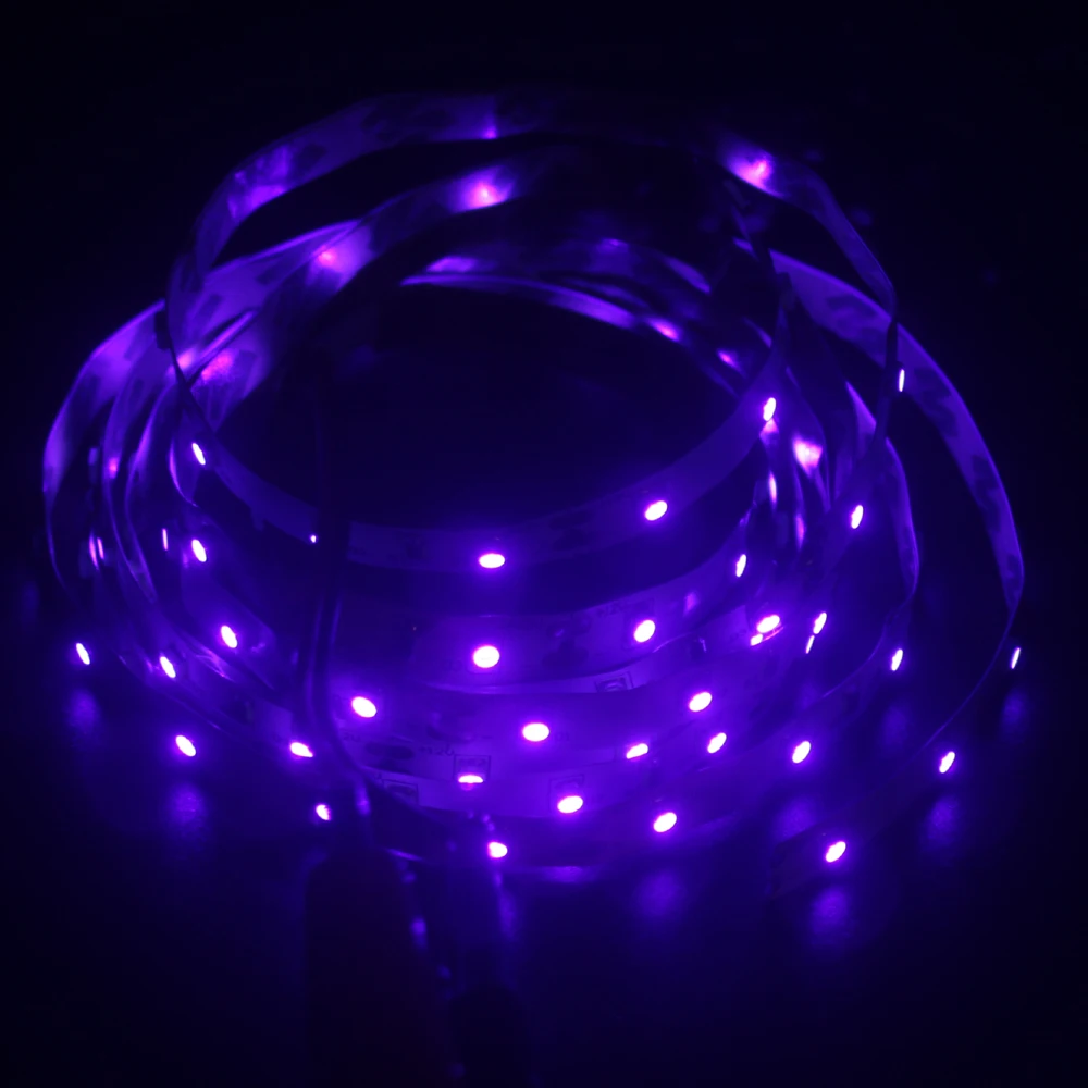 1 м ультрафиолетосветильник светодиодная лента 395 405nm LED 5050 SMD не