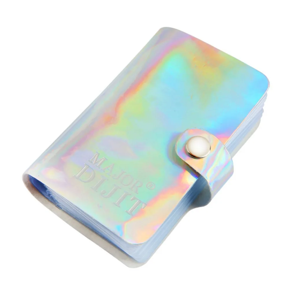 

Laser Nail Art Printing Template Card Package Nail Stamping Plate Bag Case 20 Slots Folder Manicure Stamp Stencil Holder#275362