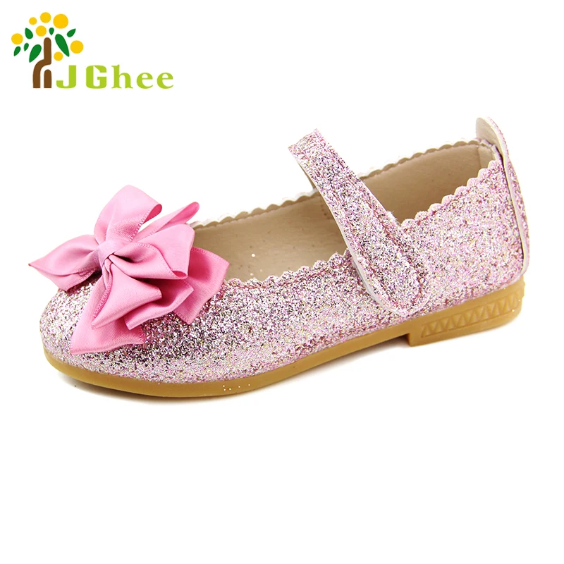 J Ghee Elegant Girls Shoes Fashion Princess Flat Shoes For Kids Toddler ...