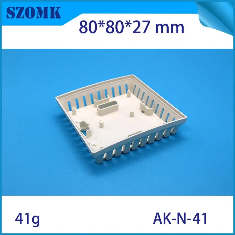 10 шт., 80*80*27 мм Пластиковый корпус для устройство pcb Соединительная коробка szomk Датчик управления пластиковый чехол коробка электроники