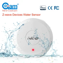 NEO Coolcam Smart Home Z-Wave Plus Flood Sensor Compatible with Z-wave Sensor Alarm Water Leakage Home Automation System