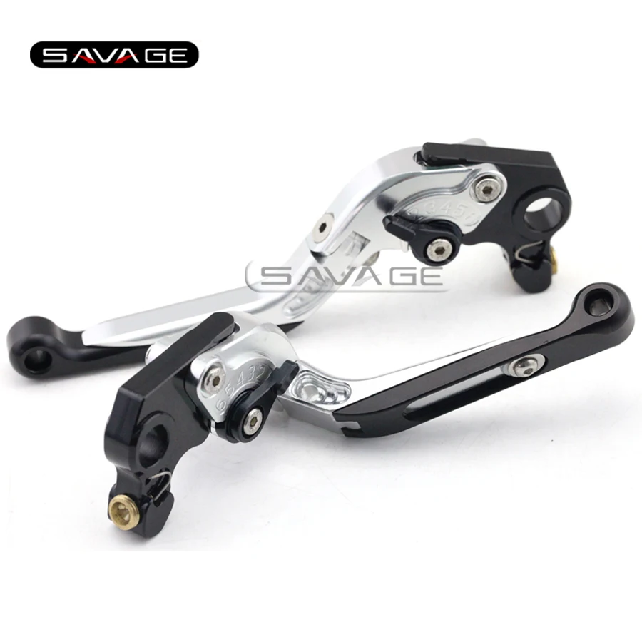 

For Gilera GP 800 GP800 2007 2008 2009 Silver Motorcycle Accessories Adjustable Folding Extendable Brake Clutch Levers