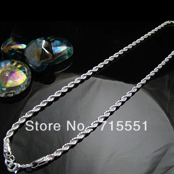 Silver Gents Chain Design Clearance, 52 