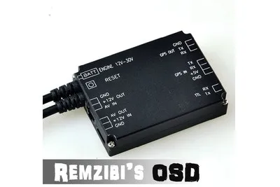 FPV Remzibi OSD+ gps, APM/MWC/ARKBIRD/Rabbit/пиратский кабель TTL модуль