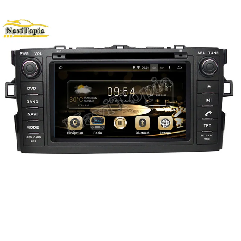

Ectwodvd 7Inch 2G RAM Android 7.1 Car DVD Player for Toyota AURIS/for Toyota COROLLA HATCHBACK/for COROLLA 2012 2013 2014 2015-