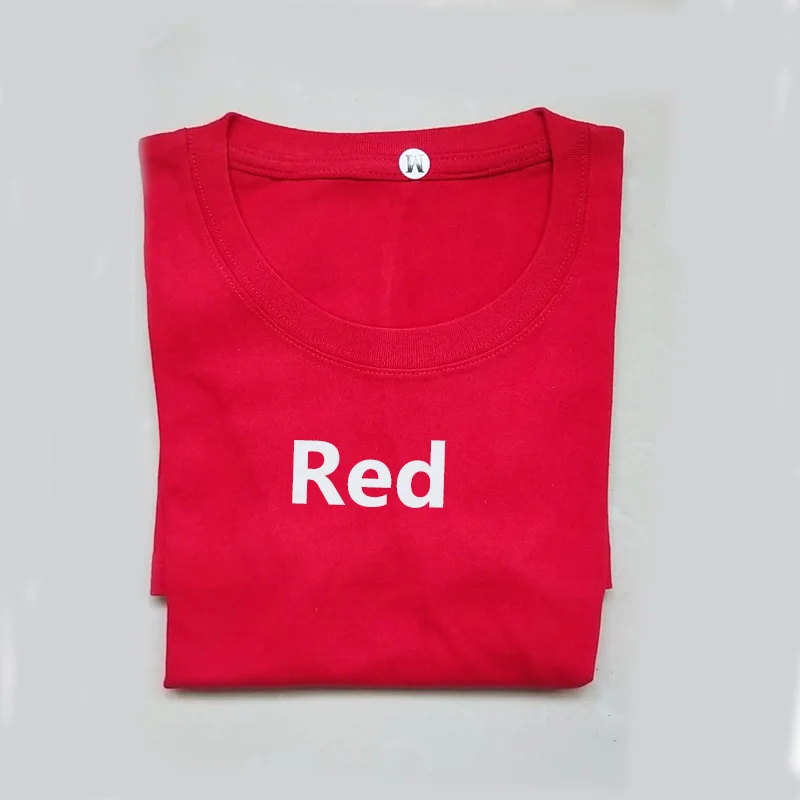 NCT 127 Simon Says, футболка унисекс с коротким рукавом, Корейская Kpop Top Fan Made NCT, футболка для женщин и мужчин, хлопковые топы, графические футболки - Цвет: Красный