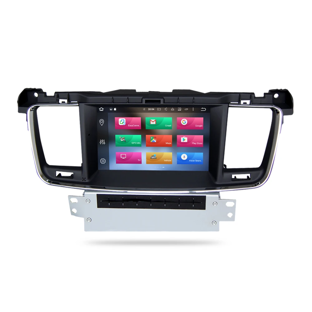 Cheap Android 9.0 Car DVD Player GPS Glonass Navigation for Peugeot 508 2011 2012 2013 2014 3G Bluetooth Radio RDS Audio Video Stereo 9