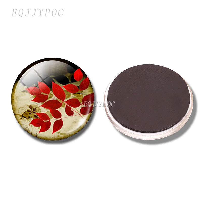 DIY 10 PCS Set 23mm/28mm Round Magnetic Sticker Fit Glass Cabochon