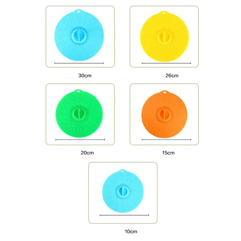 Еда Класс реальные кремния стрейч Крышки Универсальная крышка Силиконовая Саран Еда Обёрточная бумага-Чаша Пот крышкой-силиконовый чехол пан Кухня инструмент