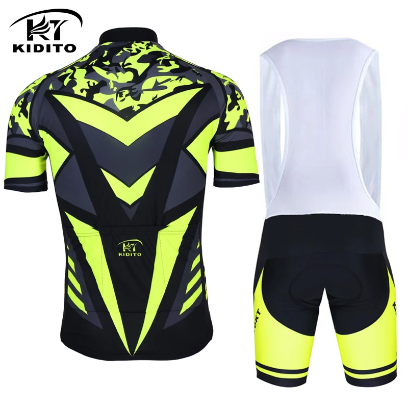 KIDITOKT набор Джерси для велоспорта pro team ropa ciclismo bicicleta bike bycicle maillot ciclismo hombre uniforme одежда для велоспорта