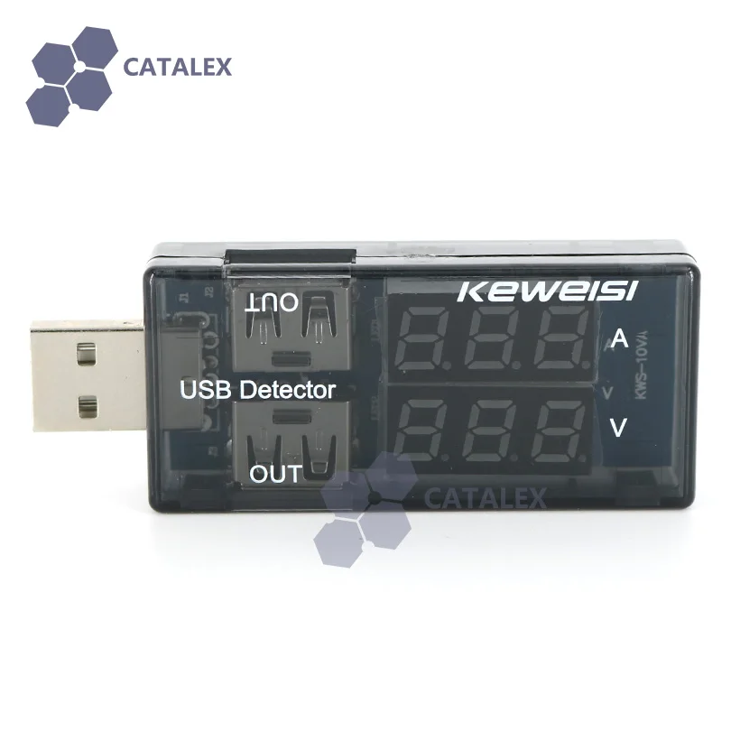 Двойной светодиодный Дисплей USB Мощность Зарядное устройство Передача данных текущий Напряжение тестер USB детектор