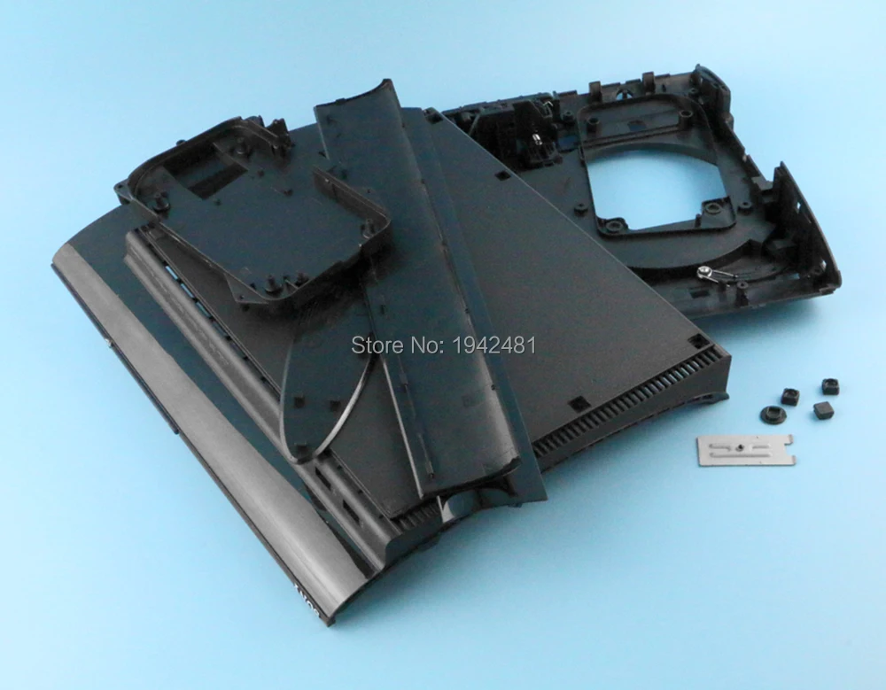 Высокое качество новая оболочка Корпус чехол для PS3 4XXX супер тонкий черный полный консоли Замена для PS3 OCGAME