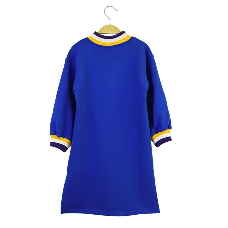 Новое осеннее платье-свитер для маленьких девочек детские повседневные рубашки с длинными рукавами хлопковый свитер с длинными рукавами для малышей#3121