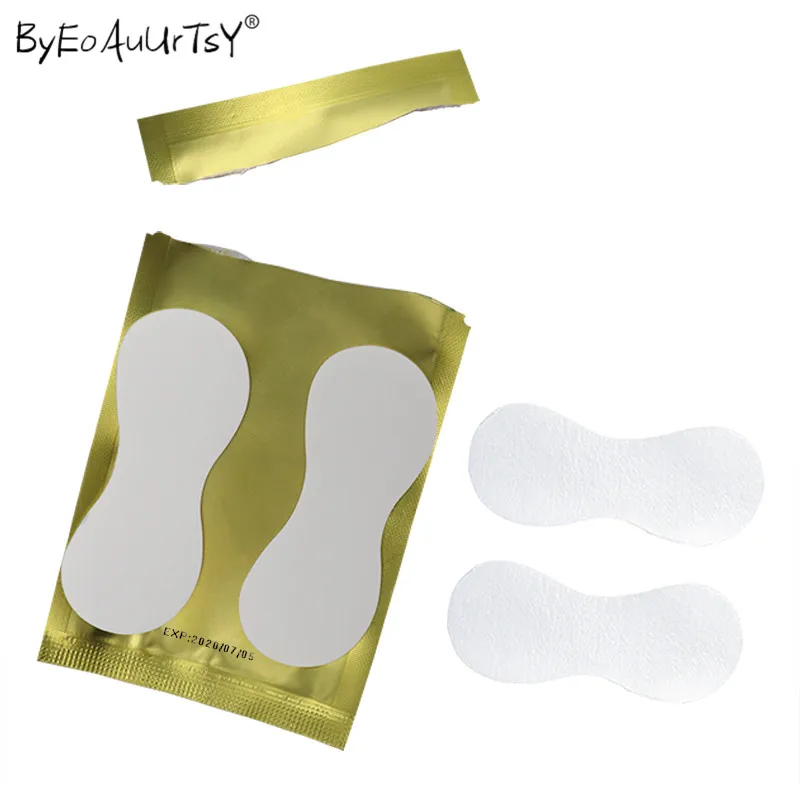 20 PairsPack Paper Patches Eyelash Under Eye Pads Lash Eyelash Extension Grafted Eye Stickers Wraps Make Up Tools               (10)