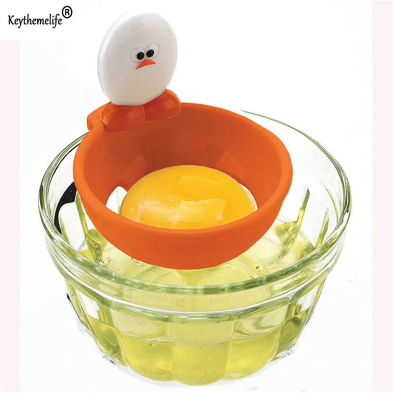 1PC Egg Separator Tool Dividers Suction Eggs Separator Cooking Tool Egg