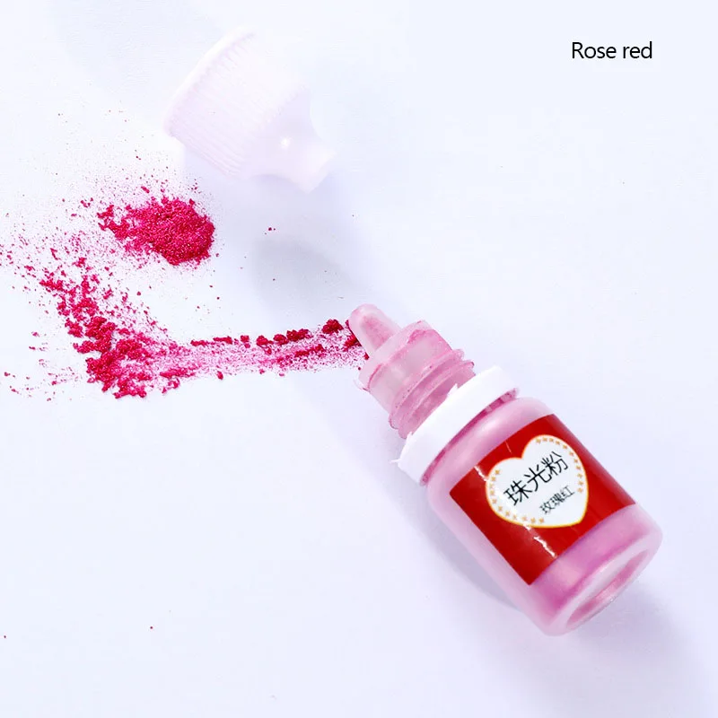 

Crafts Pigment Powder Pearlescent Mica UV Resin Epoxy Powder DIY Crafts Accessories #4