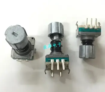 

2PCS/LOT Japanese ALPS alpine EC11E152T409 spring self-locking encoder 30 position 15 pulse count