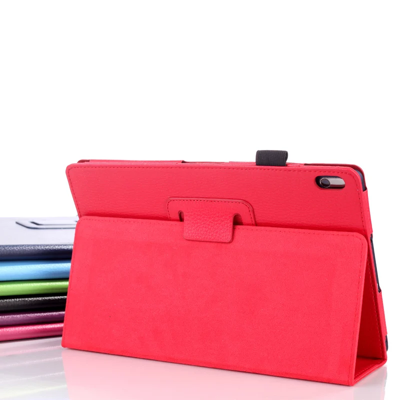 

Leather cover case for Lenovo ideaTab a10-70 A7600 protective case for lenovo A7600 A10 10.1" tablet case+screen stylus pen