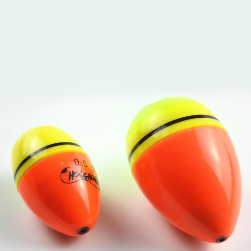 

1PCS Luminous Fishing Bobber 0.8# 1# 1.5# 3# Green Red Light LED Rock Fishing Float With Battery Night Fishing Tackle YF15