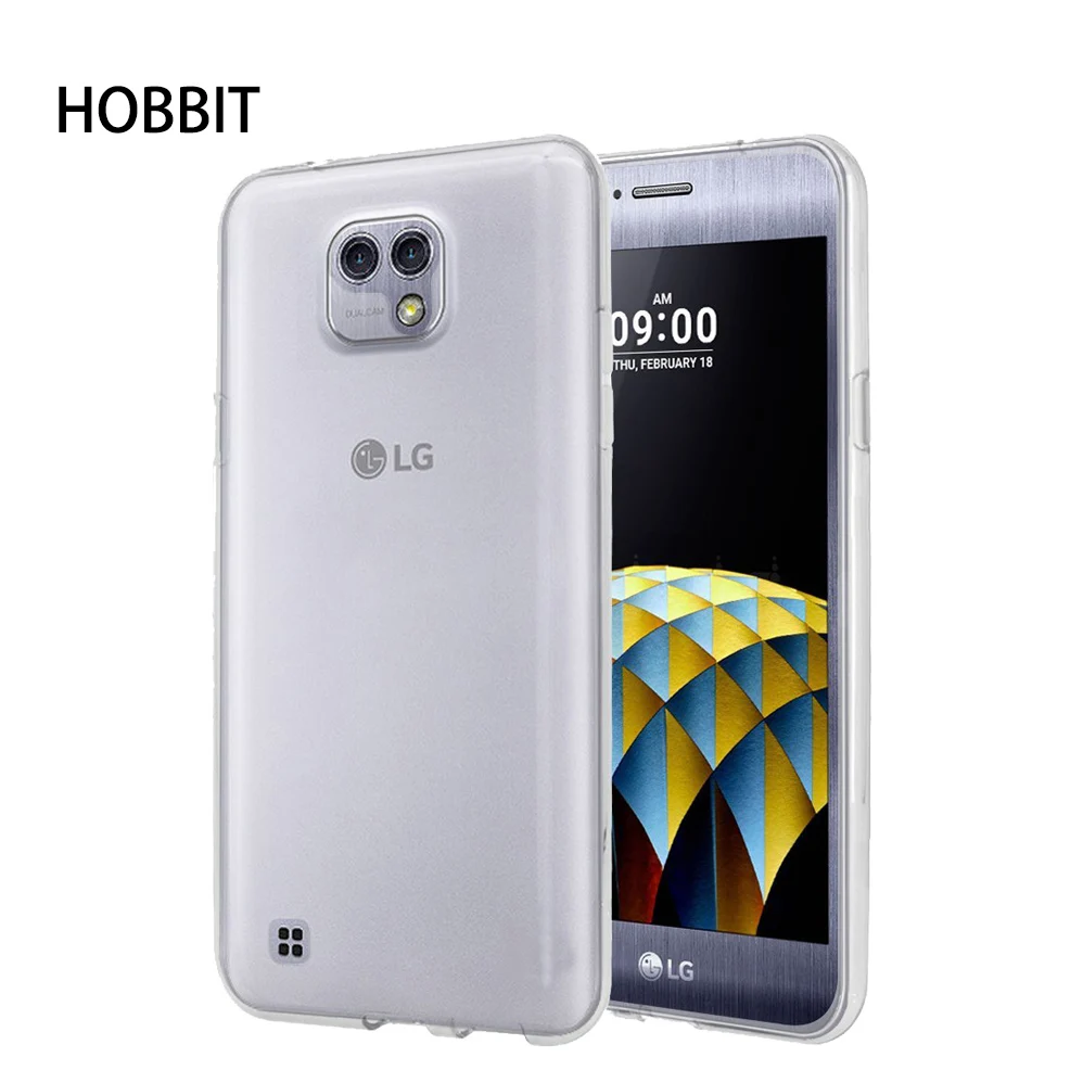 

For LG x cam K580 / x style K200DS/ x max Ultra Thin Soft TPU Silicon Gel Transparent Case Back Cover