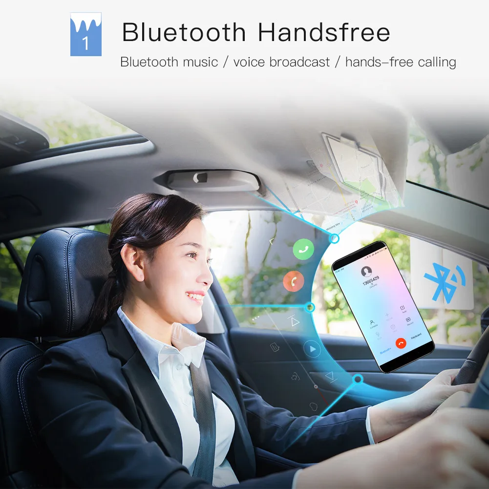 Автомагнитолы 1 DIN Bluetooth стерео аудио FM Aux вход приемник SD USB MP3 радио плеер Hands-free Звонки автомобильные аксессуары