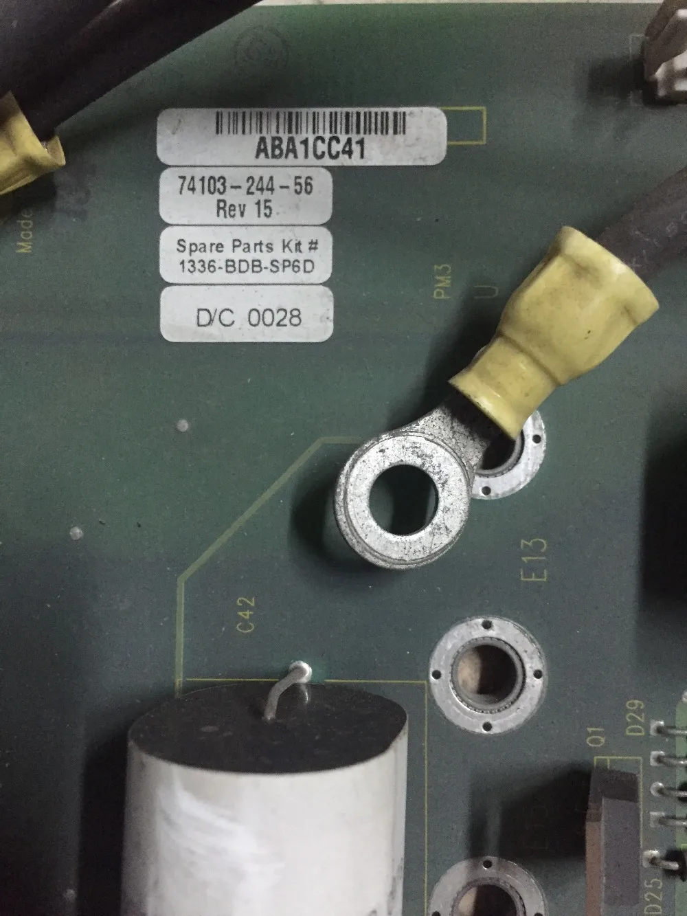 

1336-BDB-SP6D used in good condition Circuit board