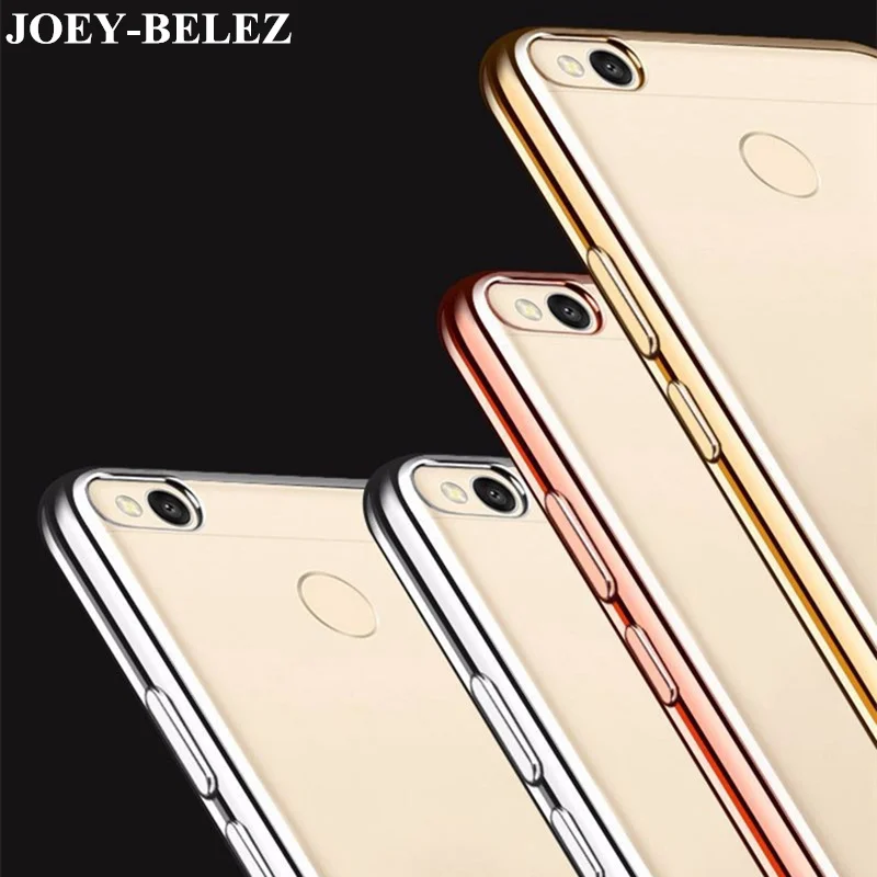 

Plating Crystal Clear Case For Xiaomi Mi A1 Mi5s Mix 2 Silicon Soft TPU Back Cover For Xiaomi 6 Redmi 4X 4A 4 Prime Note 4X Case