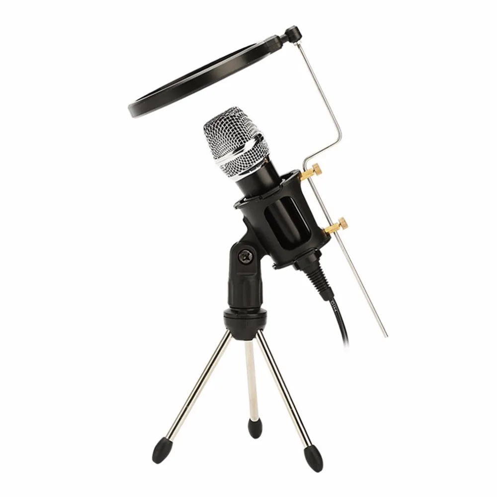 Vocal Microphone Portable Handheld Omnidirectional Wired Mini