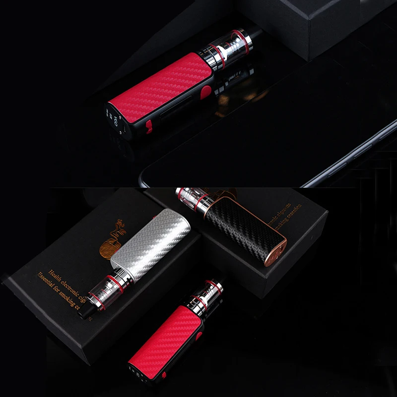 NEW Electronic Cigarette Vapor Smoke Pen Hookah MINI 80W Starter Kit 510 Metal Body 2.5ml Atomizer e cigarette Vape