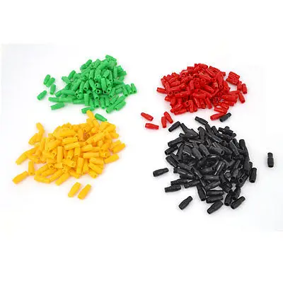 

800 x 3.5-4mm2 Colorful Soft PVC Wire Terminal Sleeves Insulating Caps Covers