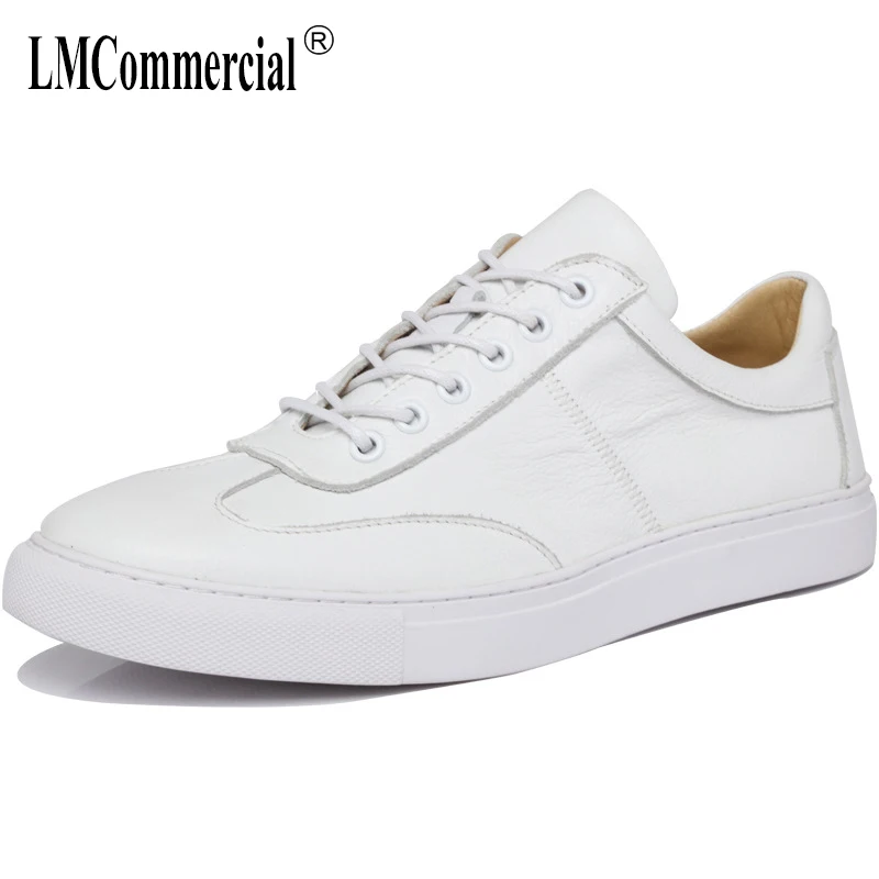 

New spring autumn summer male Genuine leather shoes all-match cowhide breathable sneaker men's casual shoes Leisure shoes male
