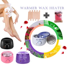 Профессиональный воск нагревательный аппарат мини спа Эпилятор ног ручной воск машина для Депиляции Тела воск для удаления волос бобы