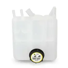 Antifreeze Tank Bottle Radiator Coolant Water Expansion Tank With Coolant Expansion Tank Bottle Resevoir Cap For Ford Focus MK2 coolant expansion tank with cap radiator overflow bottle for jaguar x type 2002 2008 c2s18320 c2s46861