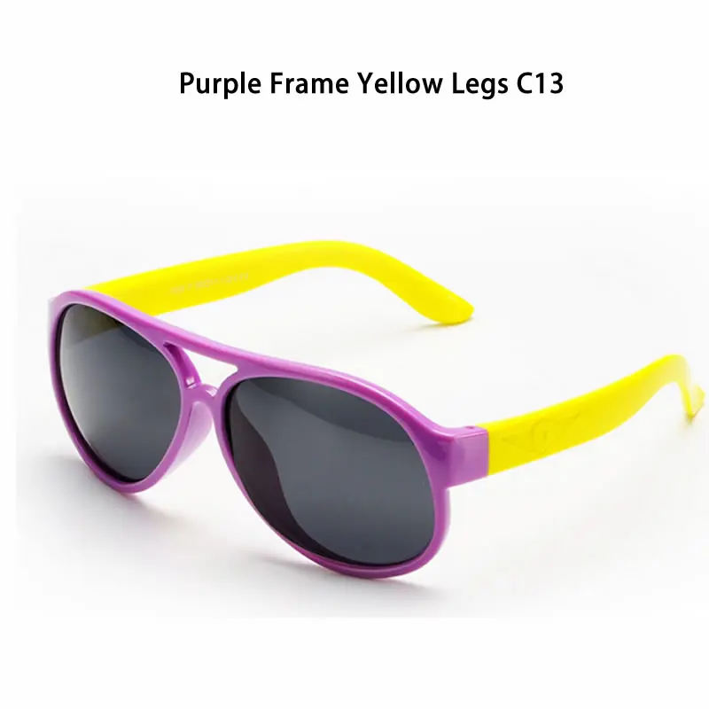 Aliensoce классические комплекты для малышей и детей постарше поляризованных солнцезащитных очков детей защитные очки с цветным покрытием солнцезащитные UV400 Модные Оттенки Óculos de sol