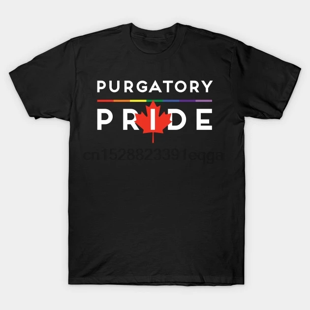 

Men Short sleeve tshirt Purgatory Pride Wynonna Earp T Shirt Women t-shirt