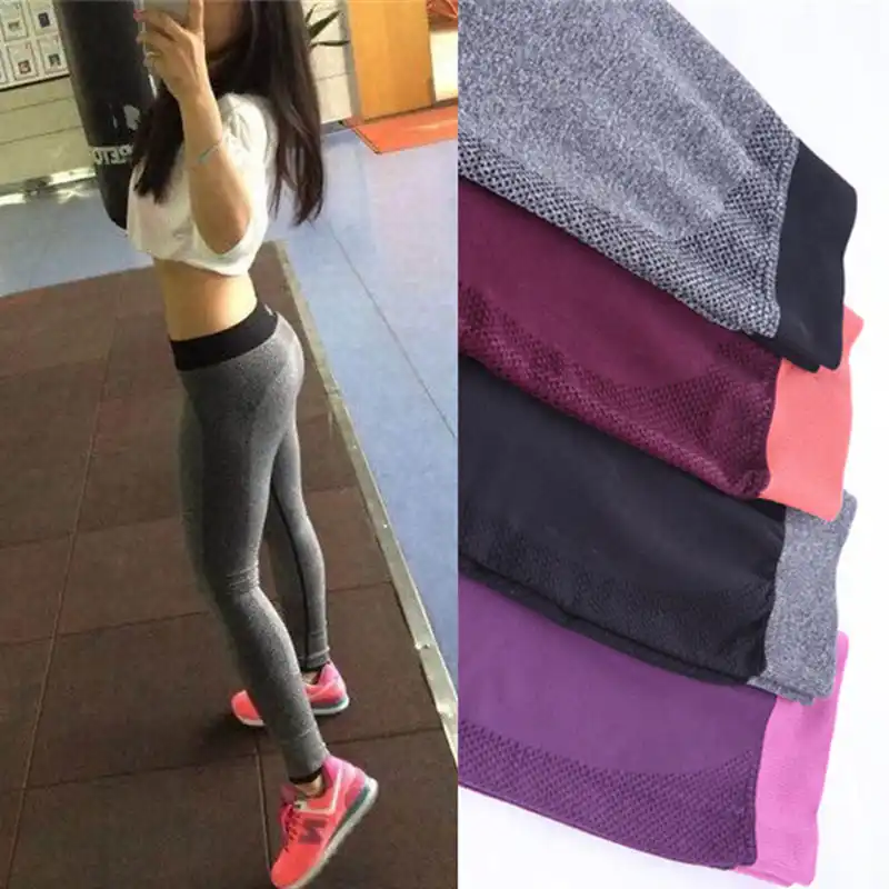 Спортивная Женская Спортивная одежда для йоги, штаны, леггинсы, колготки для тренировок, занятий спортом, фитнесом, упражнениями, одежда для бега, тренировок, походов, леггинсы - изображение