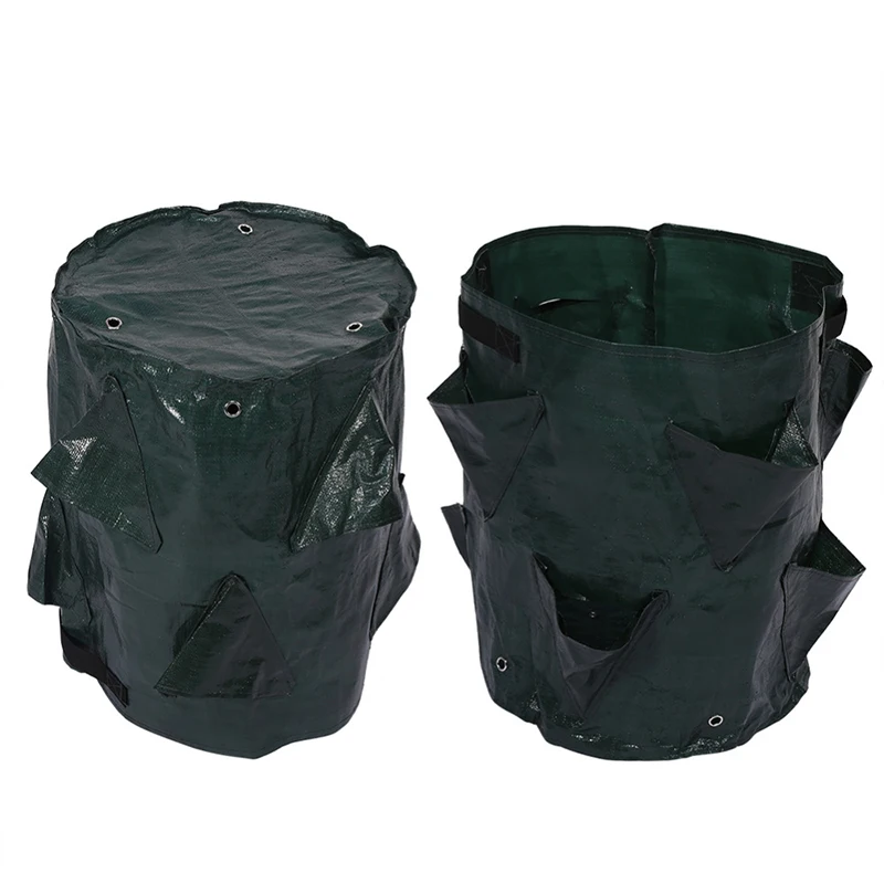 

Potato Strawberry Planter Bags For Growing Potatoes Outdoor Vertical Garden Hanging Open Style Vegetable Planting Grow Bag P15