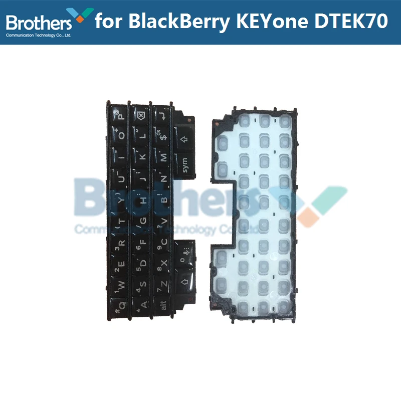 Клавиатура для BlackBerry KEYone DTEK70 клавиатура кнопка гибкий кабель для BlackBerry DTEK70 телефон запасные части черный серебристый 1 шт