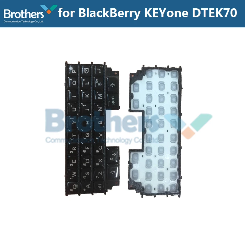 Клавиатура для BlackBerry KEYone DTEK70 клавиатура кнопка гибкий кабель для BlackBerry DTEK70 телефон запасные части черный серебристый 1 шт.