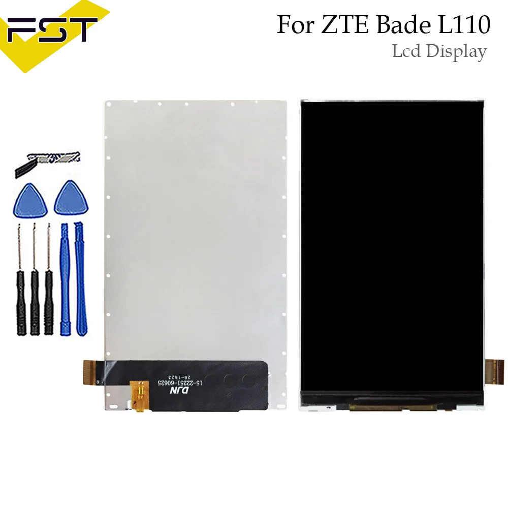 ЖК дисплей для ZTE Blade L110 100% испытано запасные части экран мобильный телефон