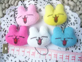 

Plush toy dolls doll rabbit mobile phone small pendant wedding gifts
