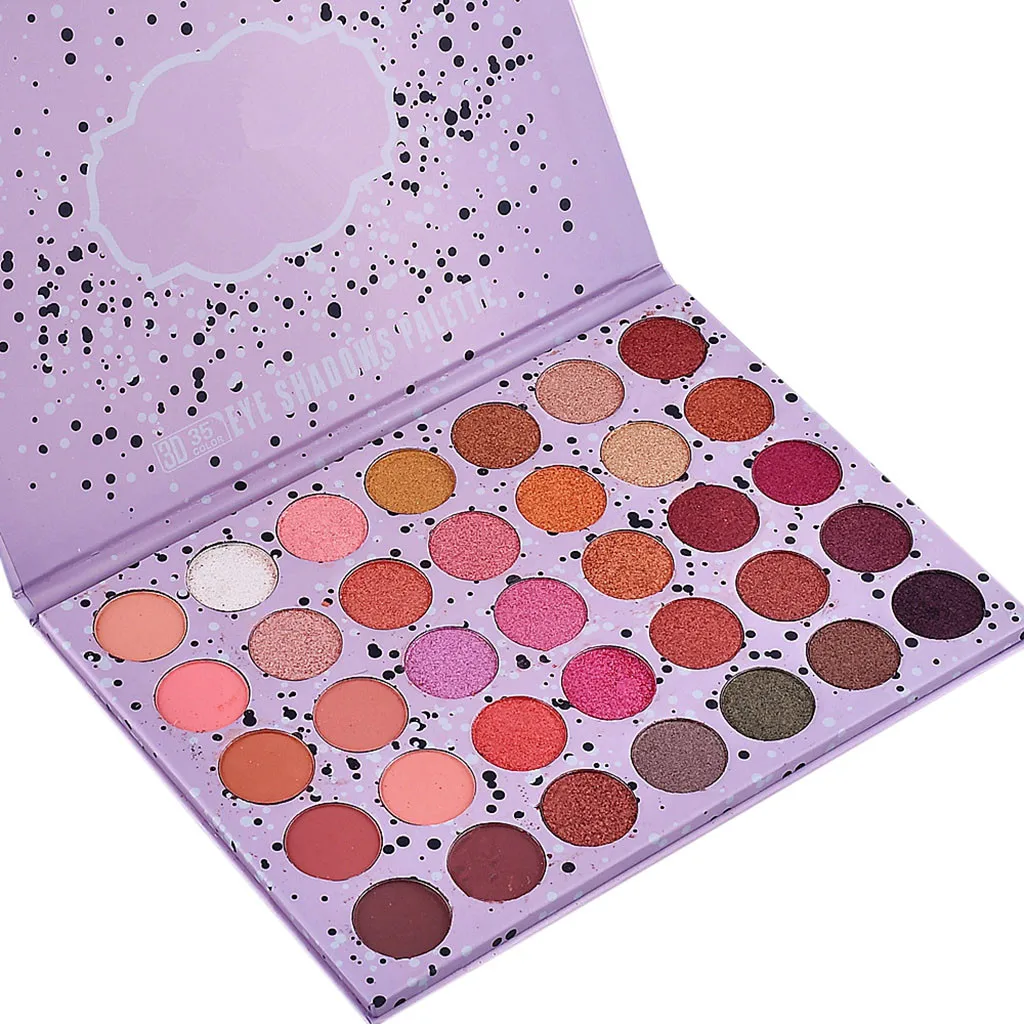 

Shimmer Glitter Eye Shadow Powder Palette Matte Eyeshadow Cosmetic Makeup paleta sombra de olho eyeshadow pallete