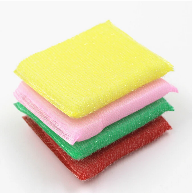 4pcs/set Sponges Scouring Pads cleaning cloth Microfiber magic sponge