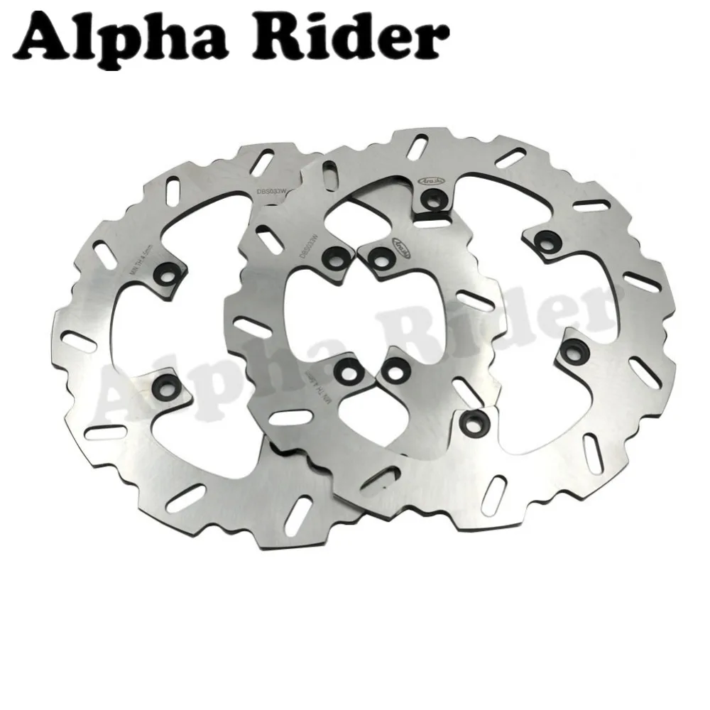 Pair Front Brake Rotors Disc Braking Disks for Yamaha RD500LC 84-88 FZ750 GENESIS 87-88 XV750 VIRAGO 90-93 XV1100 VIRAGO 86-98 pair motorcycle front brake rotors disc stainless steel braking disks l r for yamaha xp t max tmax 500 abs 2008 2011 2010 2009