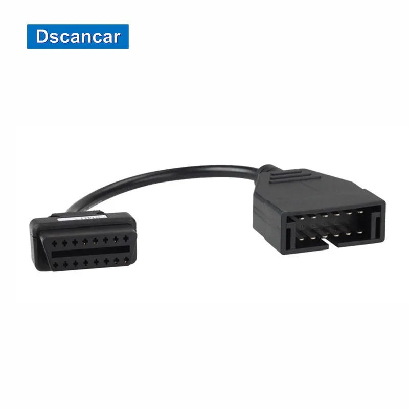 

For GM 12pin to OBD1 OBD2 Connector Automobile diagnosis scanner Adapter Connector Cable for GM