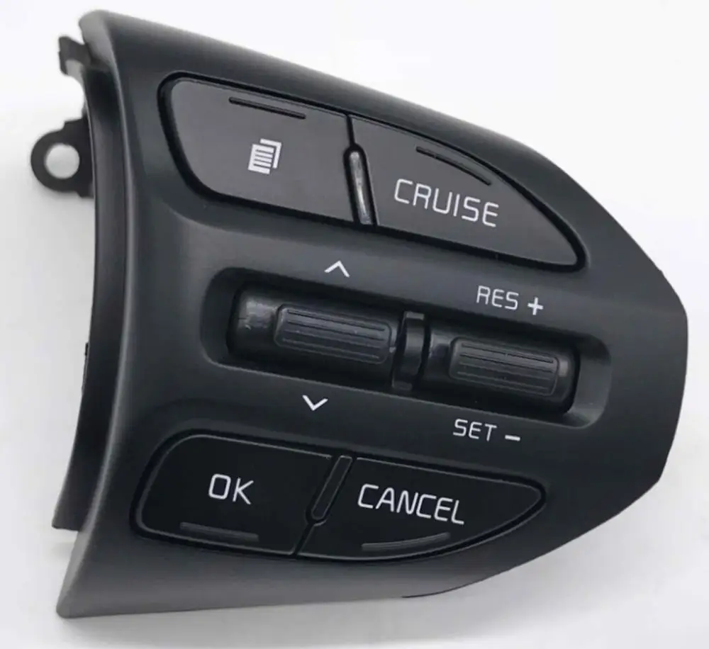 Letin Автомобильный руль кнопки bluetooth круиз контроль с подсветкой для KIA rio k2 - Цвет: only cruise button