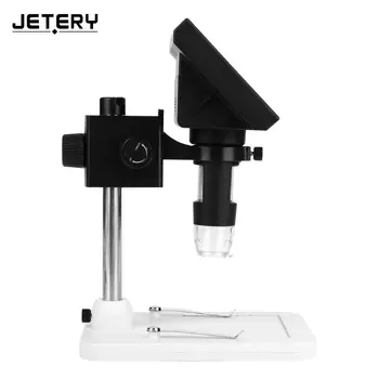 

ABS 8LED Monitoring Electron Microscope Real-Time Video Digital Microscope Durable Computers Screen Microscope Mobile Phones